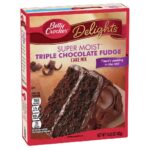 Betty Crocker Super Moist Delights Triple Chocolate Fudge Mix 432gr