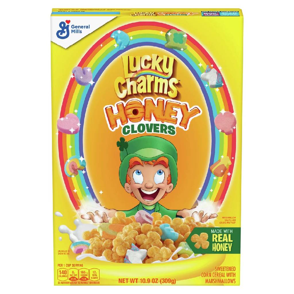General Mills Lucky Charms Honey Clovers 309 gr General Mills Lucky Charms Honey Clovers 309 gr - Image 1