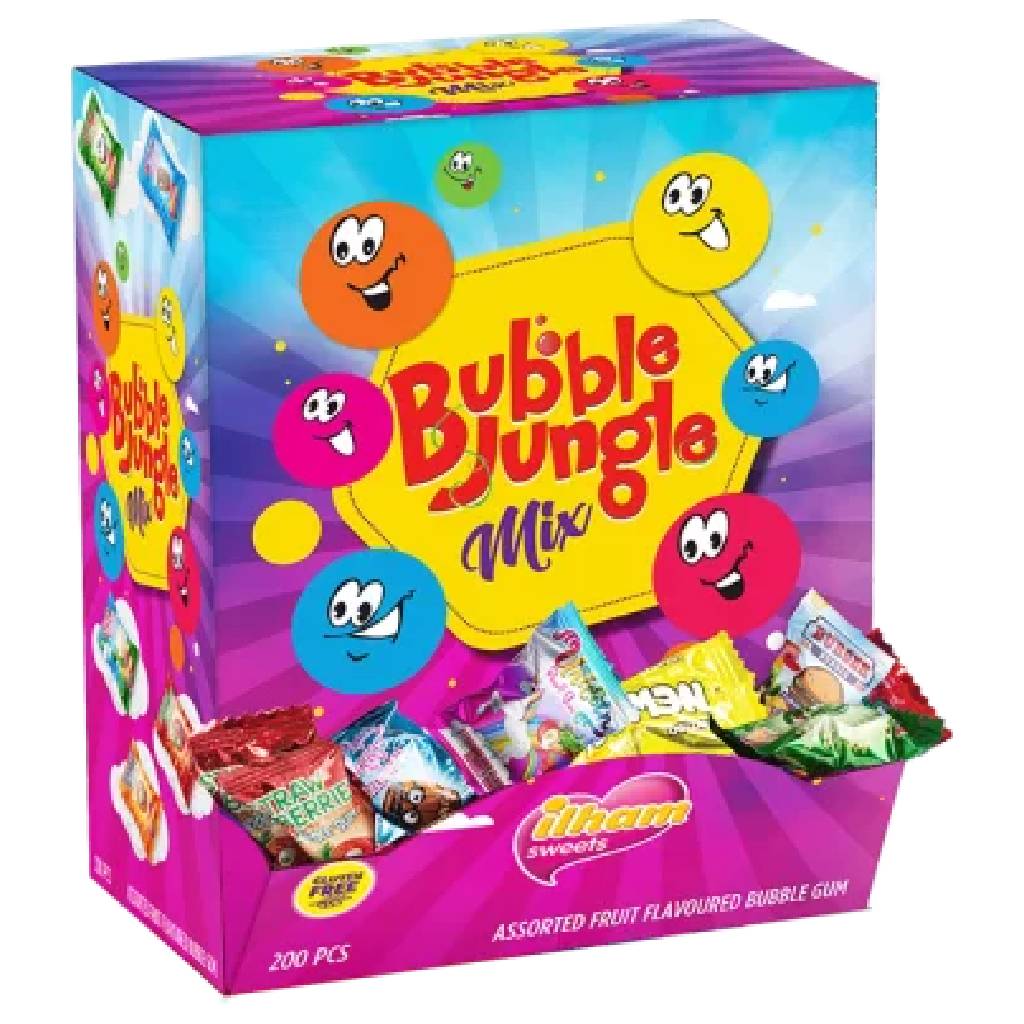 Ilham-Τσιχλόφουσκα-Mix-200-τμχ Ilham Τσιχλόφουσκα Mix 200 τμχ - Image 1