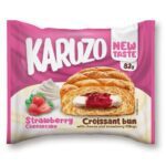 Karuzo Κρουασάν Cheesecake Strawberry 82gr