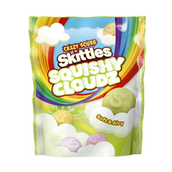 Skittles Squishy Cloudz Crazy Sour 94gr - Image 1