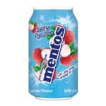 Mentos Salty Lychee Non Sparkling Drink 340ml