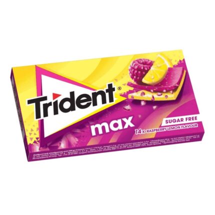 Trident Max Raspberry & Lemon 27gr