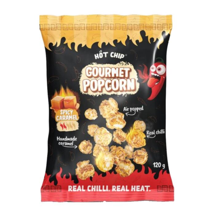 Hot Chip Caramel Popcorn 120gr - Image 1
