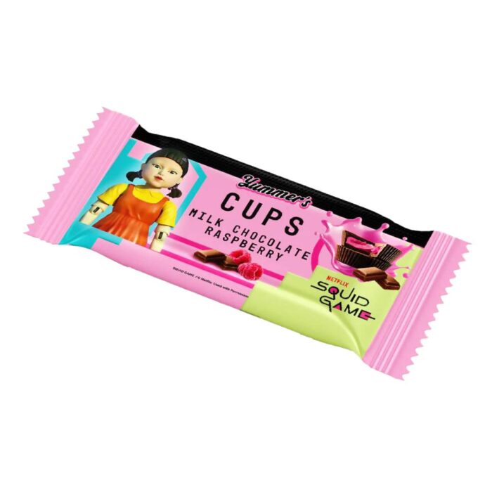Squid Game Yummer's Cups Raspberry 40gr - Image 1