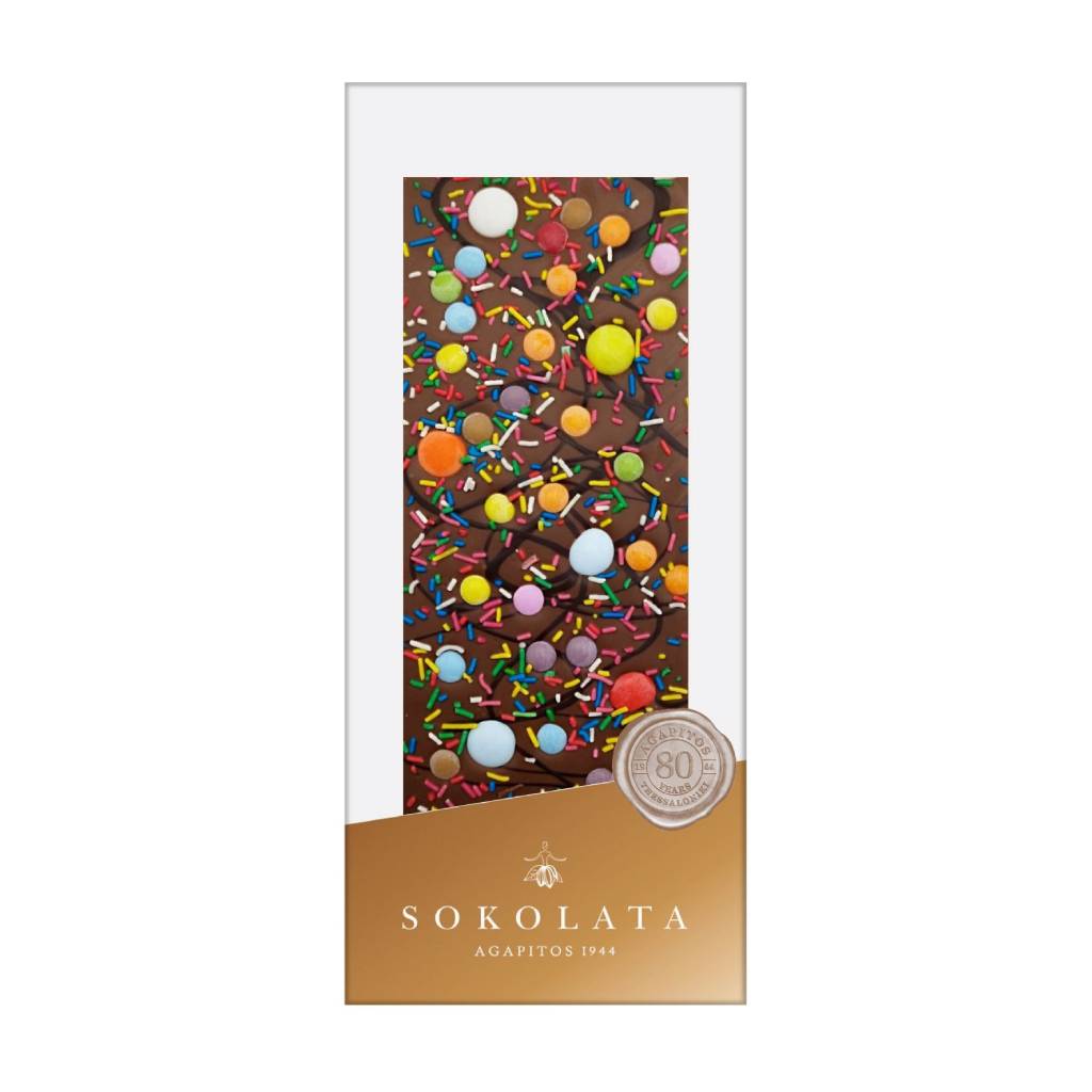 Agapitos-Smarty-Candy-Milk-Chocolate-100gr Agapitos Smarty Candy & Milk Chocolate 100gr - Image 1