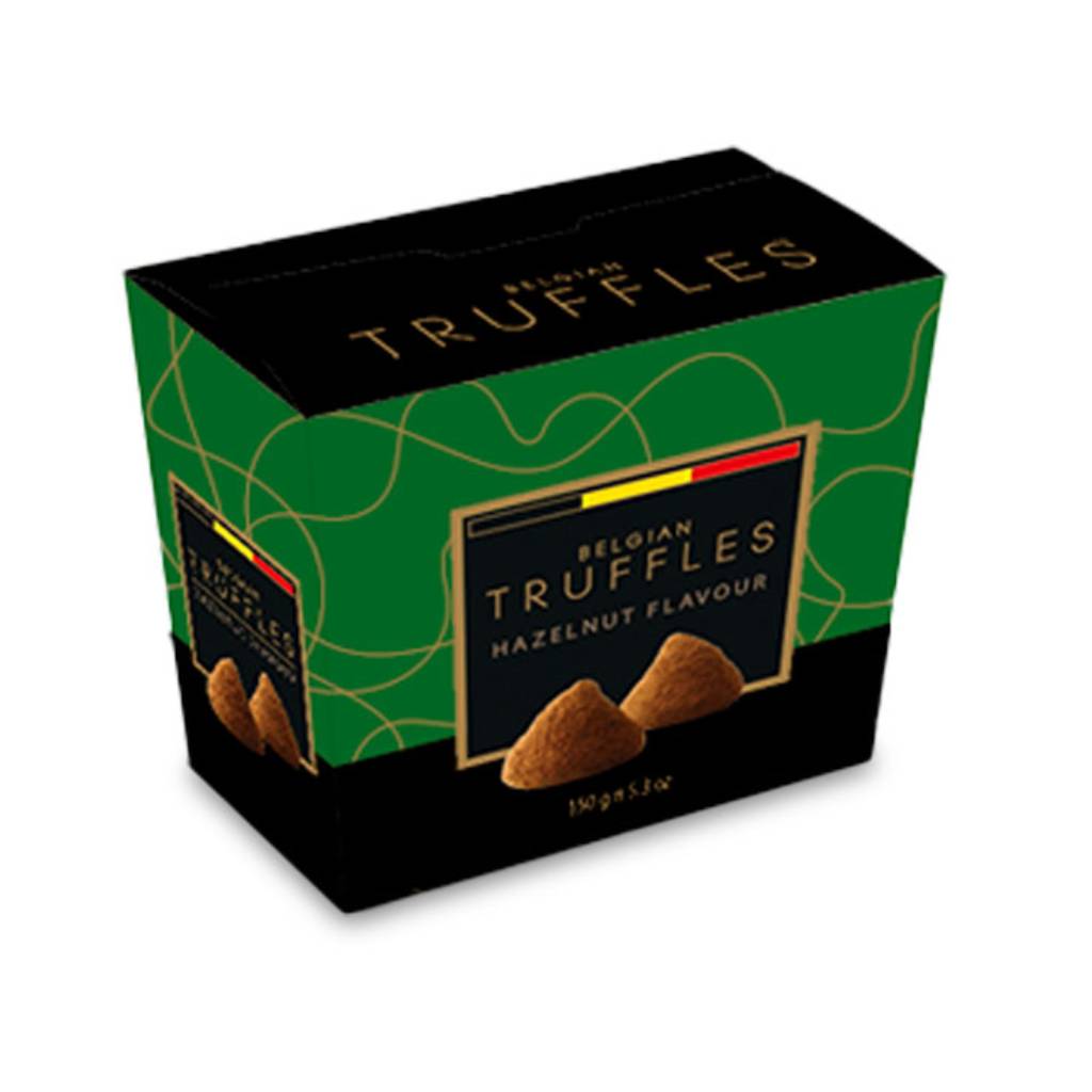 Belgotruf-Truffles-Hazelnut-150gr Belgotruf Truffles Hazelnut 150gr - Image 1
