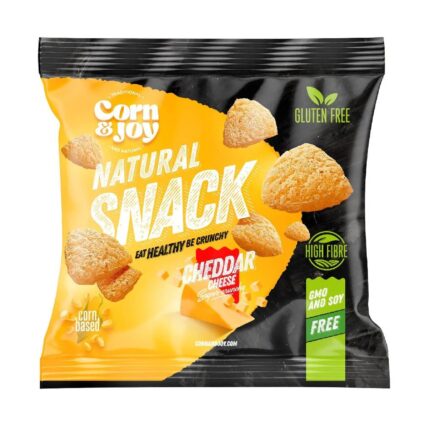 Corn & Joy Snacks Cheddar 40gr