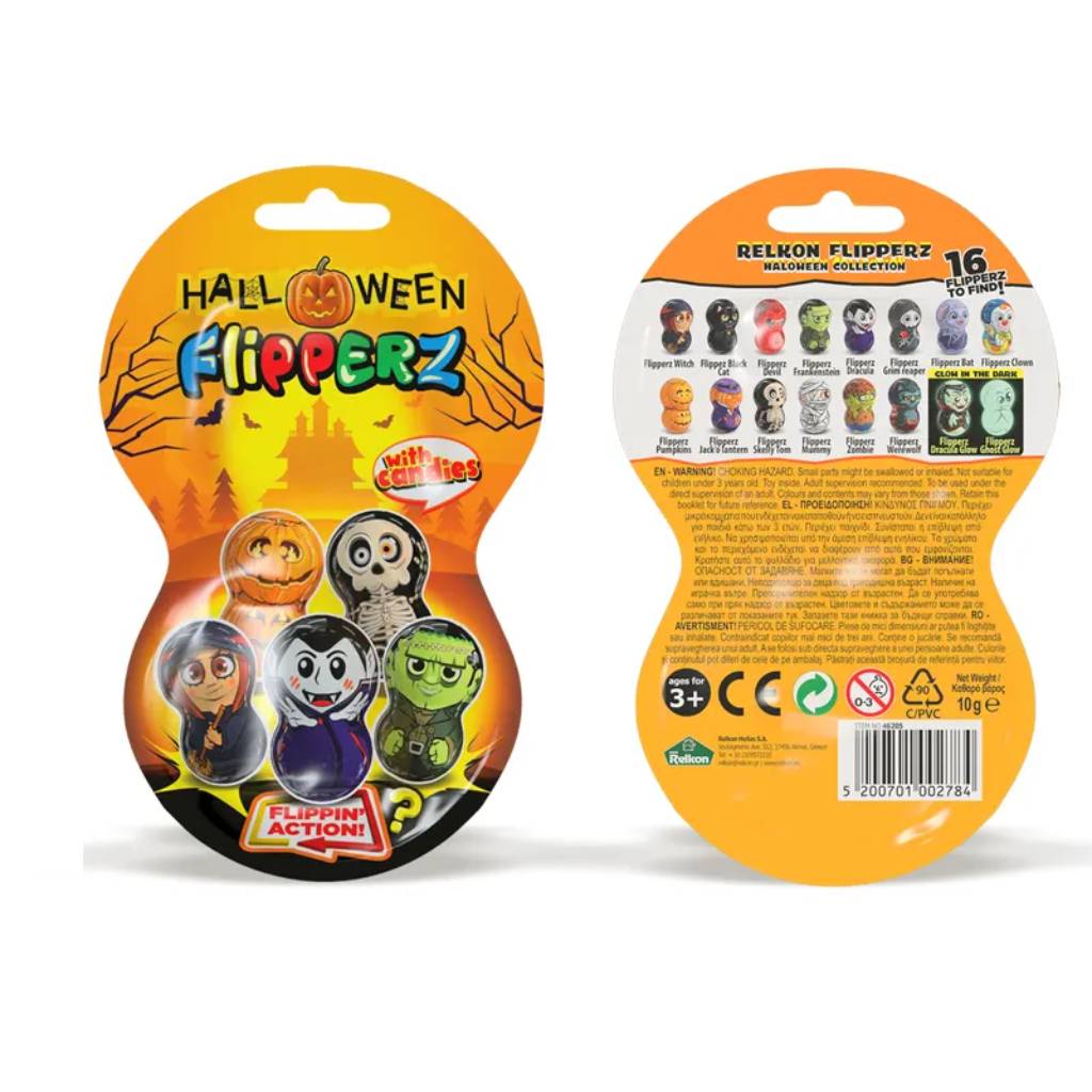 Halloween Flipperz with 10g Candies (1) Halloween Flipperz with 10g Candies - Image 1