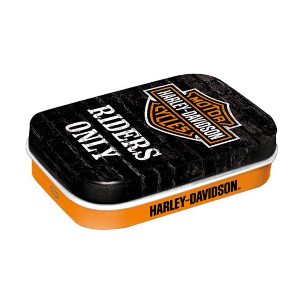Nostalgic-Art-Harley-Davidson-Riders-Only-Mints-15gr Nostalgic-Art Harley-Davidson Riders Only Mints 15gr - Image 1