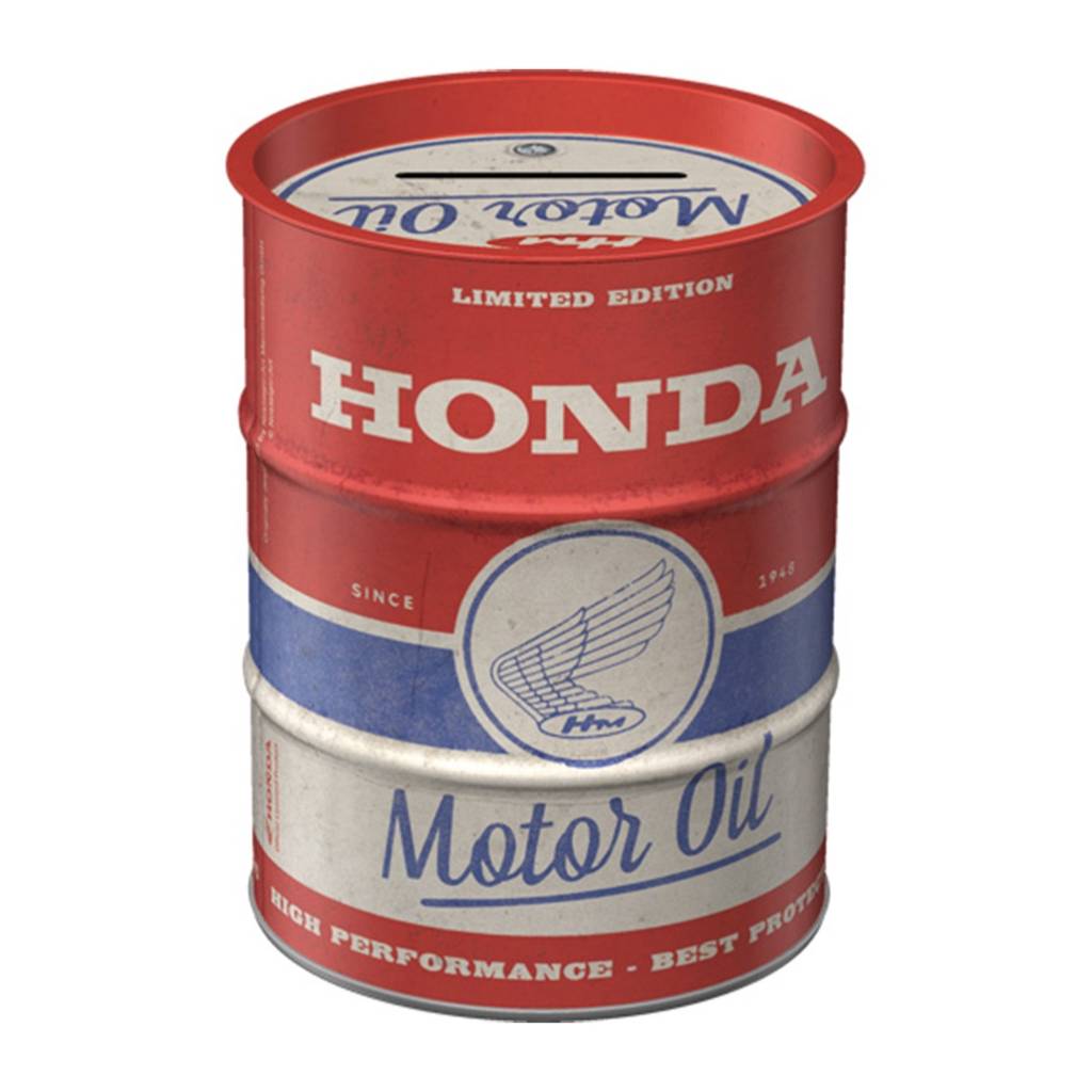 Nostalgic-Art Koumparas Honda MC - Motor Oil Nostalgic-Art Κουμπαράς Honda MC - Motor Oil - Image 1