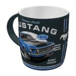 Nostalgic-Art Κούπα Ford Mustang-1969 Mach 1 Blue