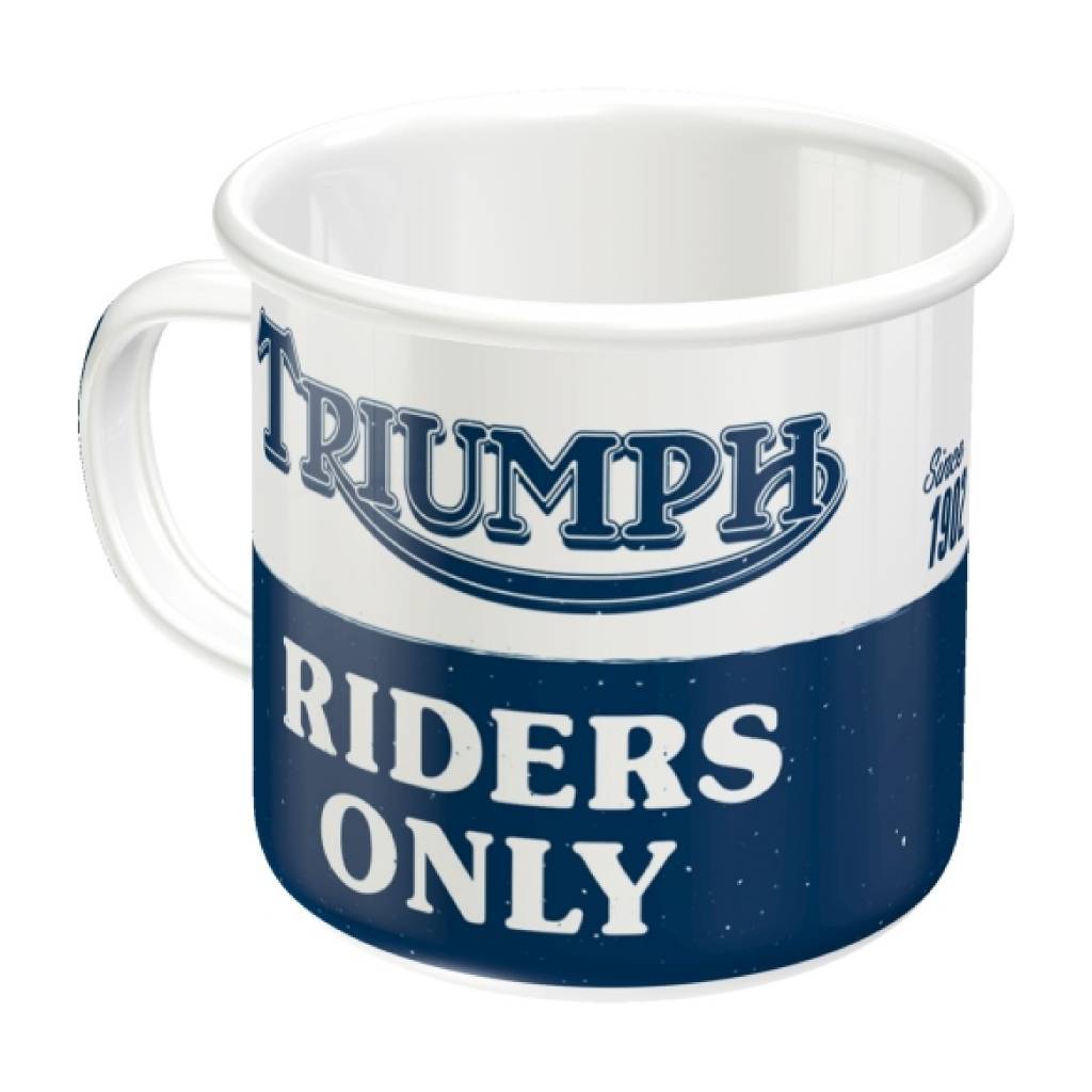 Nostalgic-Art Koupa Triumph-Riders Only Nostalgic-Art Κούπα Triumph-Riders Only - Image 1