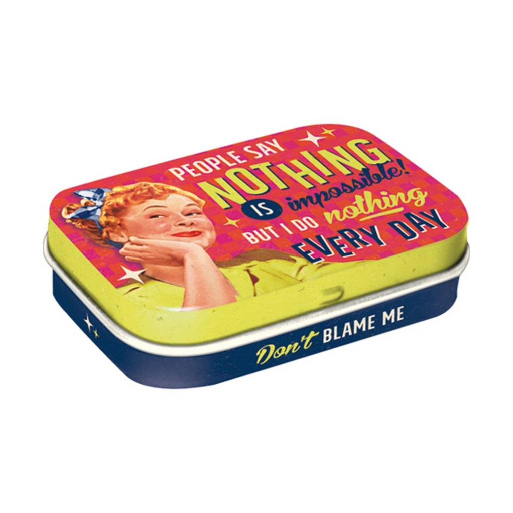 Nostalgic-Art-Nothing-Is-Impossible-Mints-15gr Nostalgic-Art Nothing Is Impossible Mints 15gr - Image 1
