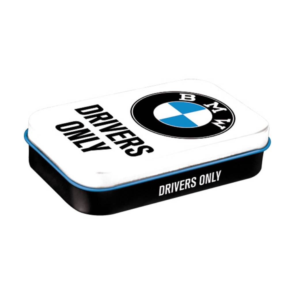 Nostalgic-Art-XL-BMW-Drivers-Only-Mints-15gr Nostalgic-Art XL BMW - Drivers Only Mints 40gr - Image 1