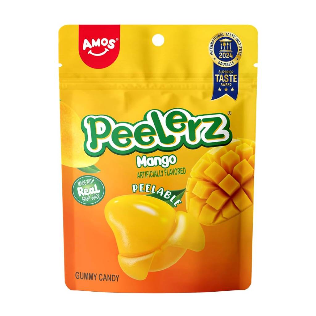 Amos Peelerz Gummy Mango 65gr Amos Peelerz Gummy Mango 65gr - Image 1