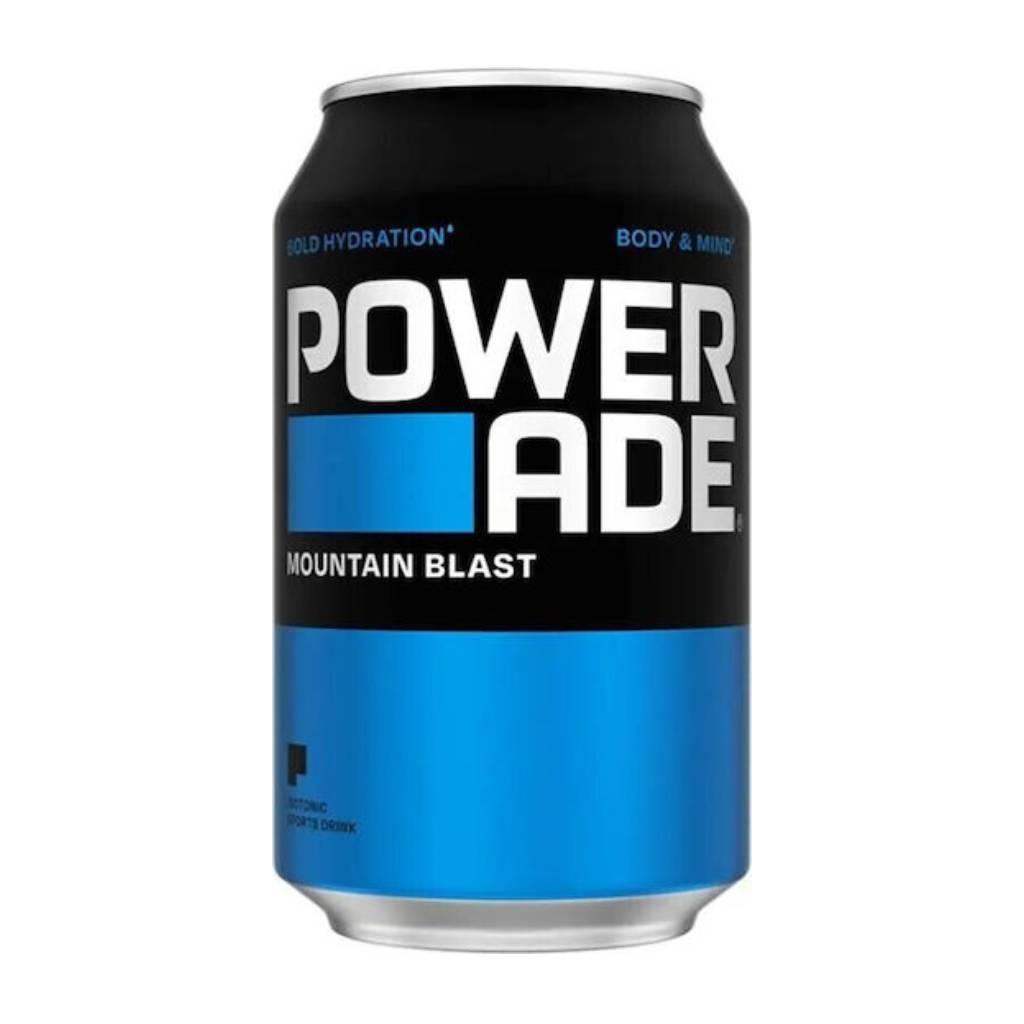 Powerade Sport Mountain Blue Drink 330ml Powerade Sport Mountain Blue Drink 330ml - Image 1