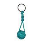 Μπρελόκ Χρωματιστό Paracord Μπάλα Πλεκτό 10cm