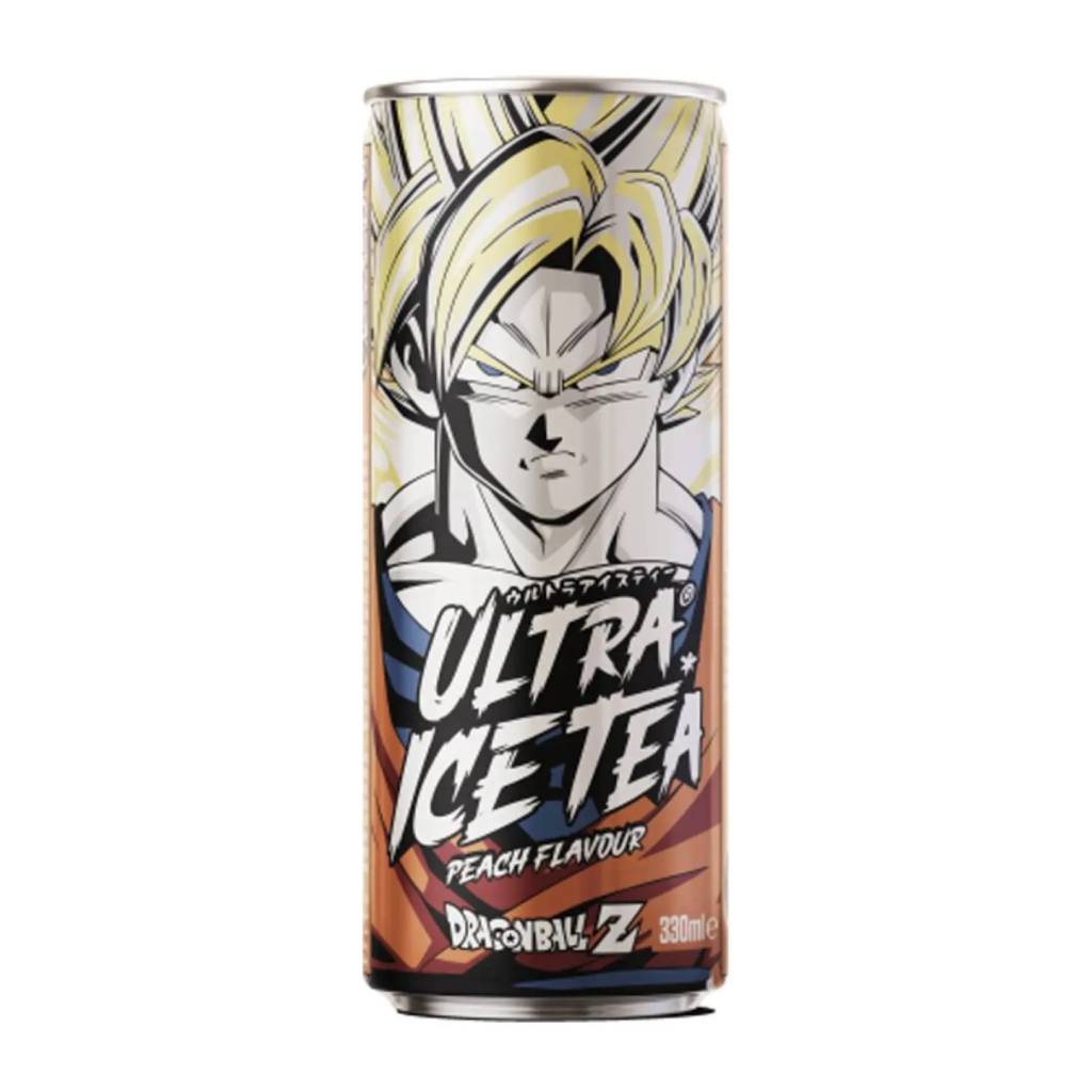 Ultra-Ice-Tea-Goku-Dragon-Ball-Peach-330ml Ultra Ice Tea Goku Dragon Ball Peach 330ml - Image 1