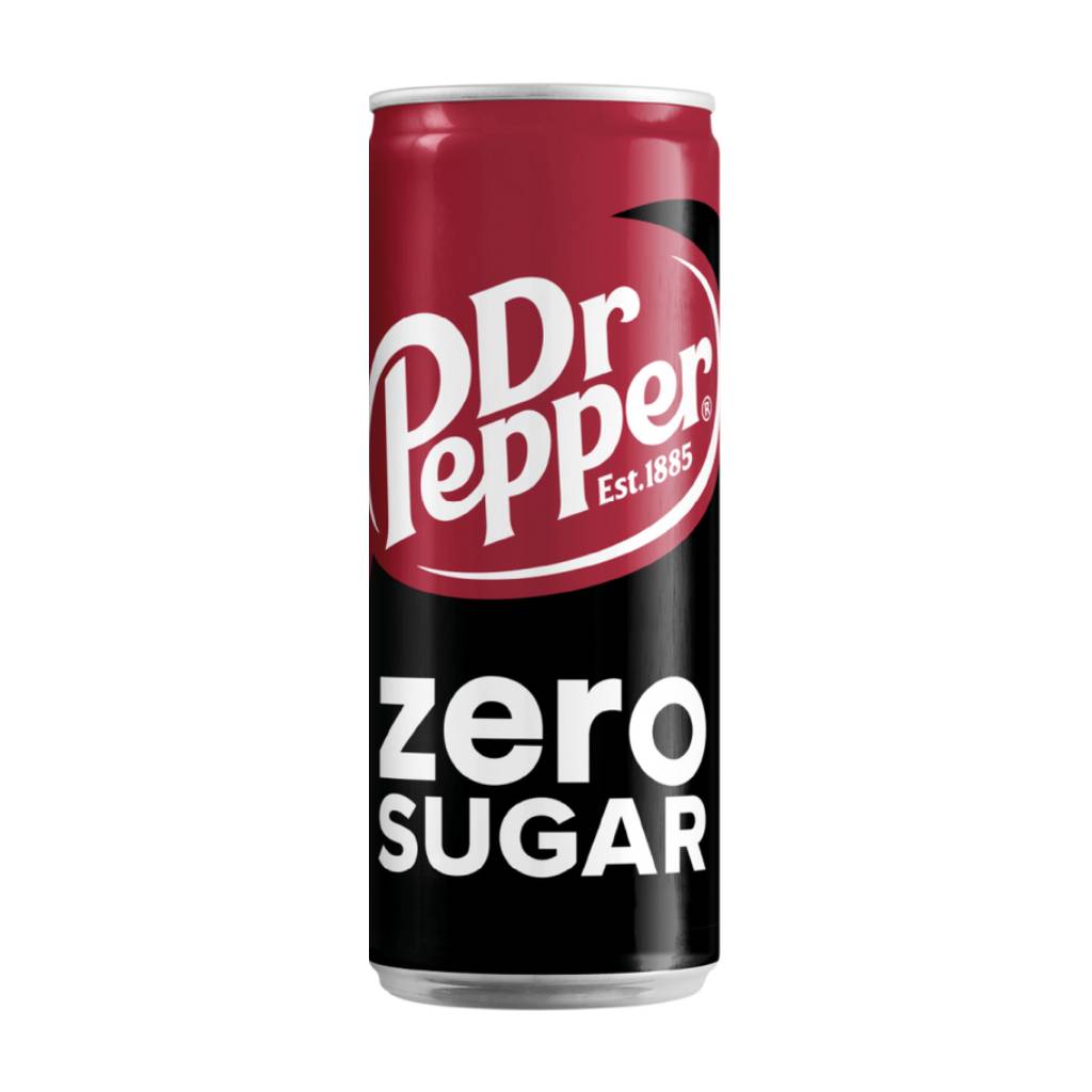 Dr Pepper Zero 330ml Dr Pepper Zero 330ml - Image 1