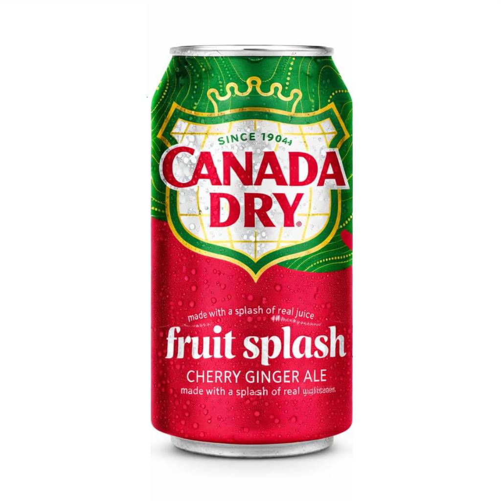 Canada Dry Cherry Fruit Splush 355ml Canada Dry Cherry Fruit Splush 355ml - Image 1