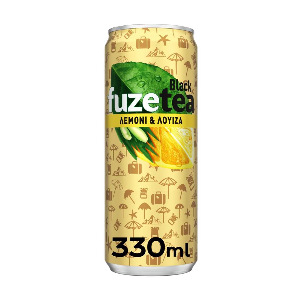 Fuze Black Tea lemoni-louiza 330ml Fuze Black Tea Λεμονι-Λουίζα 330ml - Image 1
